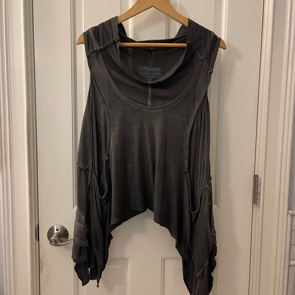 Vintage All Saints Asymmetrical Top
